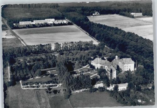 Bad Münder Haus Deisterhort, Fliegeraufnahme , Marke entfernt