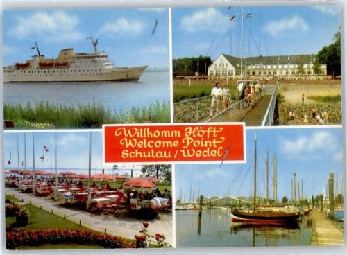 Schulau Teilansichten, Dampfer