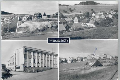 Heubach FDGB- Erholungsheim Herrmann Duncker, Freilichtbühne, Ortsansicht