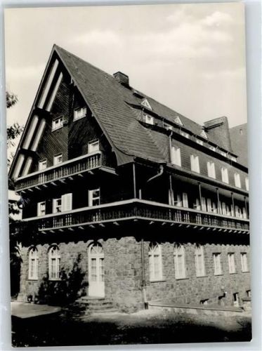 08118 O9509 Hartenstein b Zwickau - FDGB-Erholungsheim Aktionseinheit