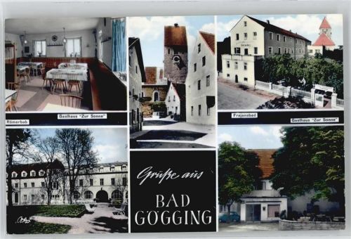 Bad Gögging Gasthaus Zur Sonne, Römerbad, Frajansbad