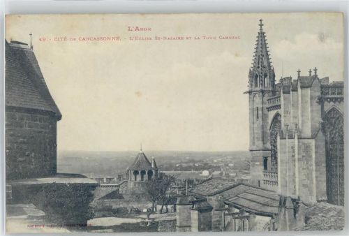 Carcassonne Eglise St-Nazaire, Tour Canuzac