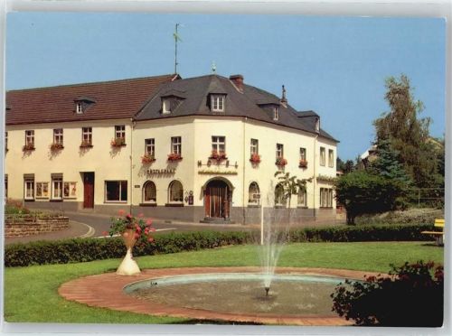 Körperich Hotel, Pension Etscheidt, Springbrunnen