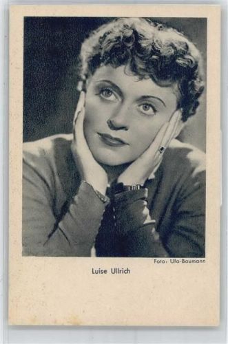 Ullrich, Luise Filmschauspieler