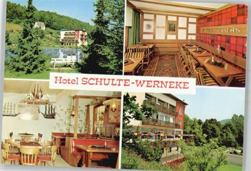 Siedlinghausen Hotel Pension Restaurant Café Schultke Wernke