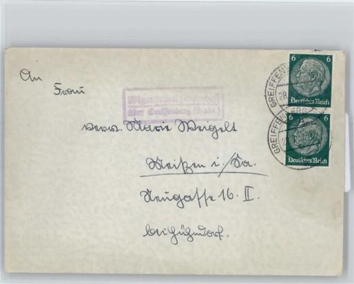 Greiffenberg Landpoststempel