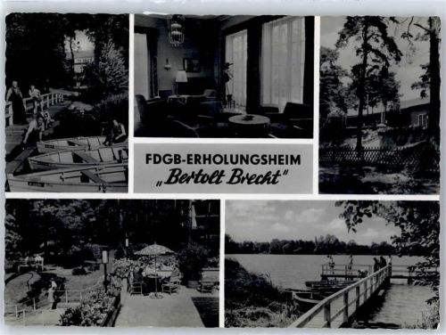 Schmöckwitz FDGB-Erholungsheim Bertolt Brecht