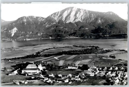 Schlehdorf Fliegeraufnahme, Kochelsee, Missionskloster der Dominikanerinnen