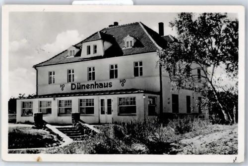 18556 O2338 Breege Gebrauchsspuren Gaststätte Dünenhaus