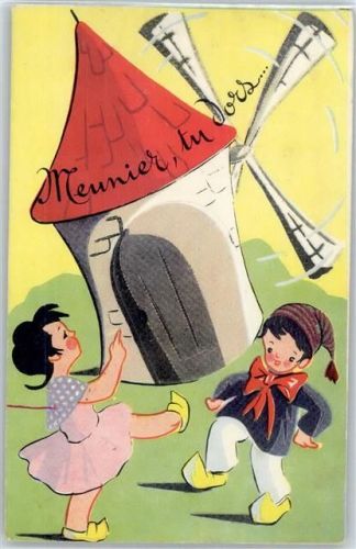 zum Öffnen, Vieilles chansons francaises, Meunier, tu Dors..., Windmühle