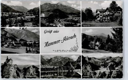 Hammer Teilansicht, Wendelstein, Fischeralm, Birkenstein, Rotwand