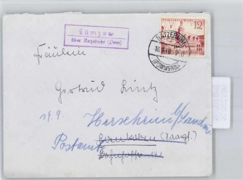 Rathebur Landpoststempel