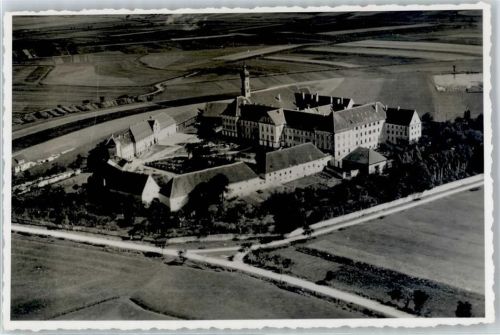 Mödingen Fliegeraufnahme, Kloster und Institut der Franziskanerinnen Maria Medingen