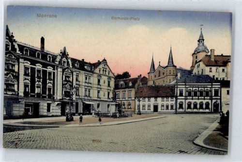 08393 O9612 Meerane - Bismarck Platz
