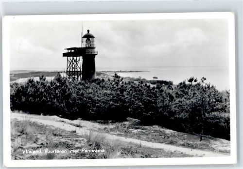 Vlieland Leuchturm, Meearansicht