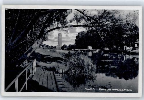 Genthin Partie am Mittellandkanal