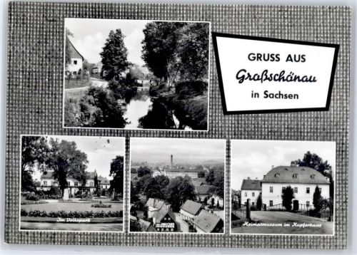 Großschönau Ortspartie, Volkspark, Heimatmuseum