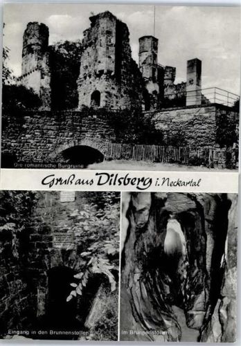 Dilsberg Burgruine, Brunnenstollen