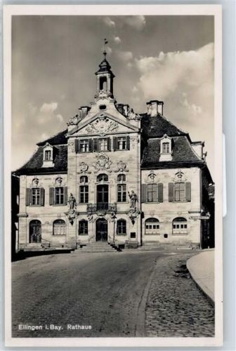 91792 W8836 Ellingen , Bay - Rathaus
