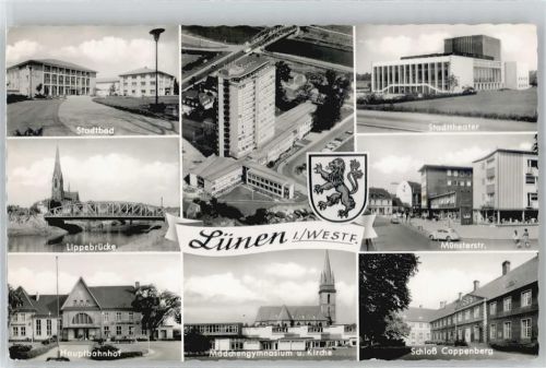 Lünen Stadtpark, Hauptbahnhof
