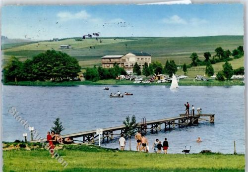 Gedern Gederner See mit Seehotel
