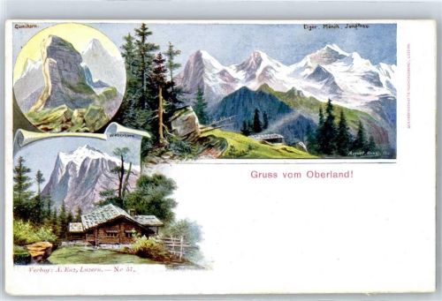 Bern Eiger Mönch Jungfrau Wetterhorn