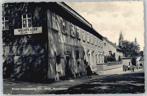 02681 O8605 Schirgiswalde - Gaststätte Weintraube, Kurort