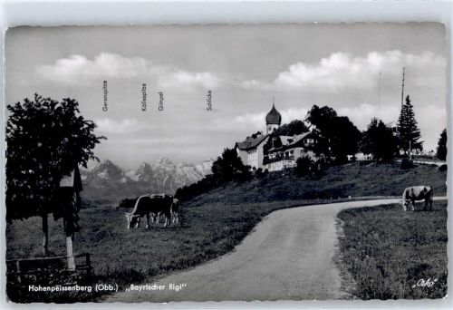 Hohenpeißenberg Hohenpeissenberg (Obb.) Gasthof "Bayrischer Rigi"