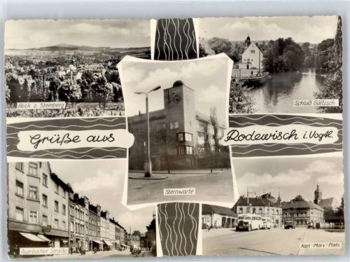 Rodewisch Sternwarte Schloß Göltzsch Karl-Marx-Platz