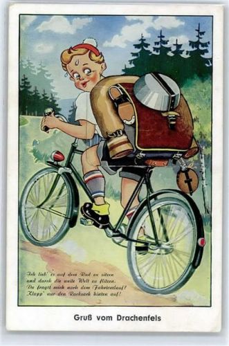 Drachenfels Leporello, Fahrrad