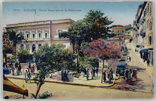 Ajaccio Cours Napoleon et la Prefecture