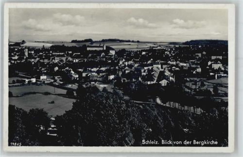 Schleiz Blick von Bergkirche