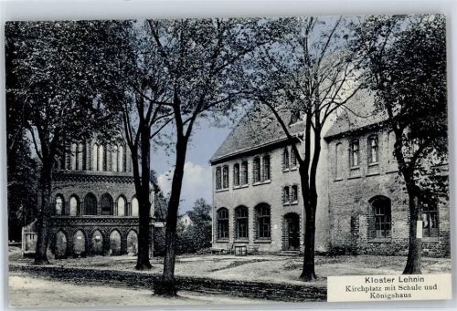 Lehnin Kloster mit Schule und Königshaus