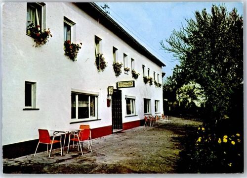 Üdersdorf Werbe AK zum Aufklappen Haus Sonnenschein