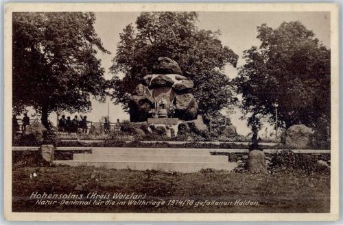 Hohensolms Kriegerdenkmal