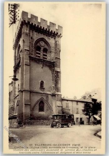 Villeneuve-les-Avignon Clocher de l´Eglise, Auto