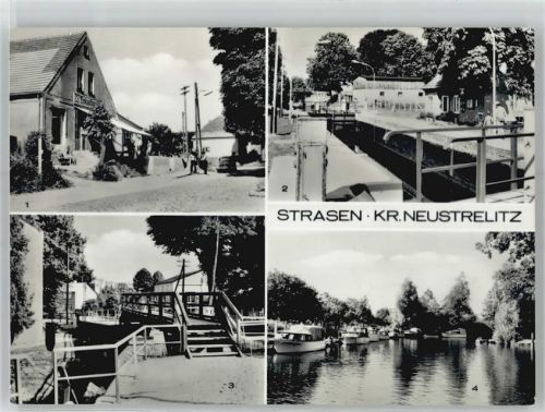 Strasen Konsum-Einkaufsquelle, Schleuse, An der Katzenstegbrücke, Bootshafen