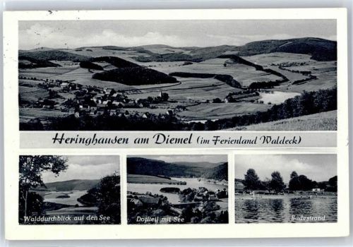 Heringhausen Totalansicht, See
