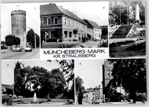 Müncheberg Pulverturm , Denkmal