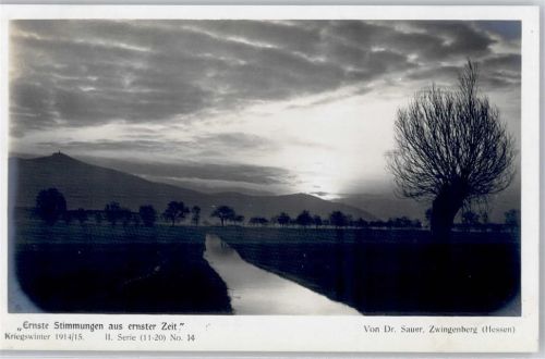 Zwingenberg Stimmung Dr. Sauer