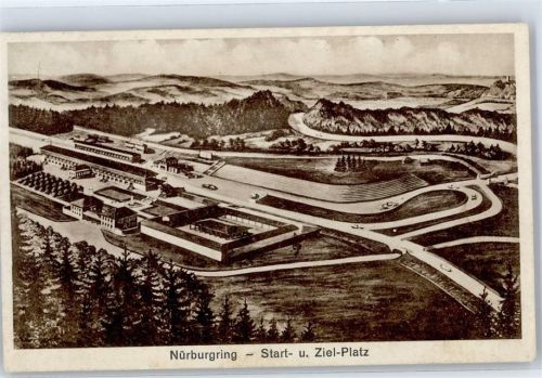 Nürburg Start und Ziel -Platz Nürburgring