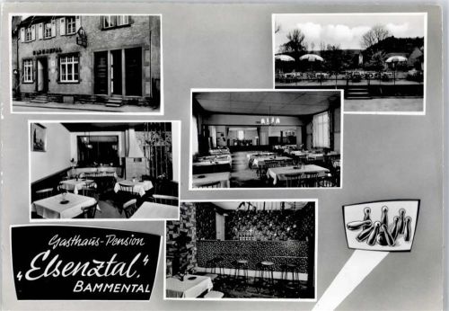 69245 W6919 Bammental - Gasthaus Pension Elsenztal