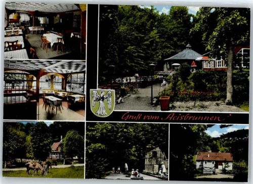 Schlüchtern Gasthaus Pension Acisbrunnen Wappen Wildpark