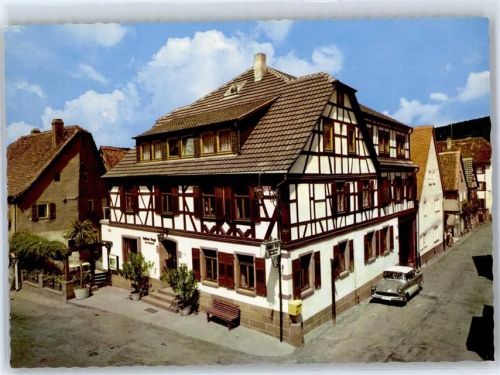 Laudenbach Gasthaus Pension zum Goldenen Engel Auto