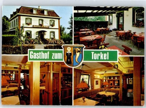 Nonnenhorn 1986 Gasthaus zum Torkel Innen Terrasse