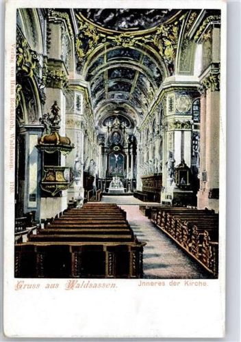 Waldsassen Kirche Innen