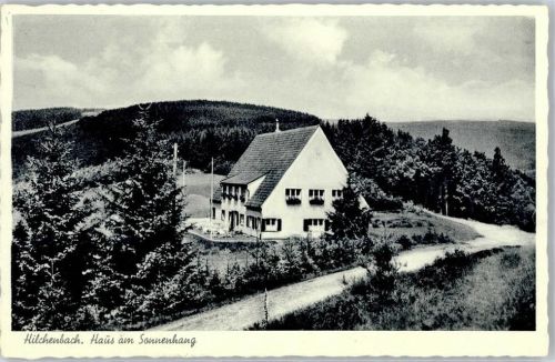 57271 W5912 Hilchenbach , Siegerland - Pension Haus am Sonnenhang