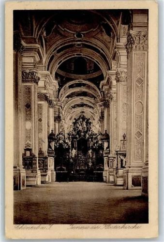 Schöntal Inneres der Klosterkirche