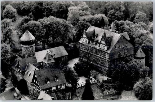 Friedewald Fliegeraufnahme Schloss