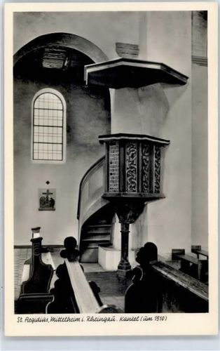 Mittelheim Kirche St. Aegidius